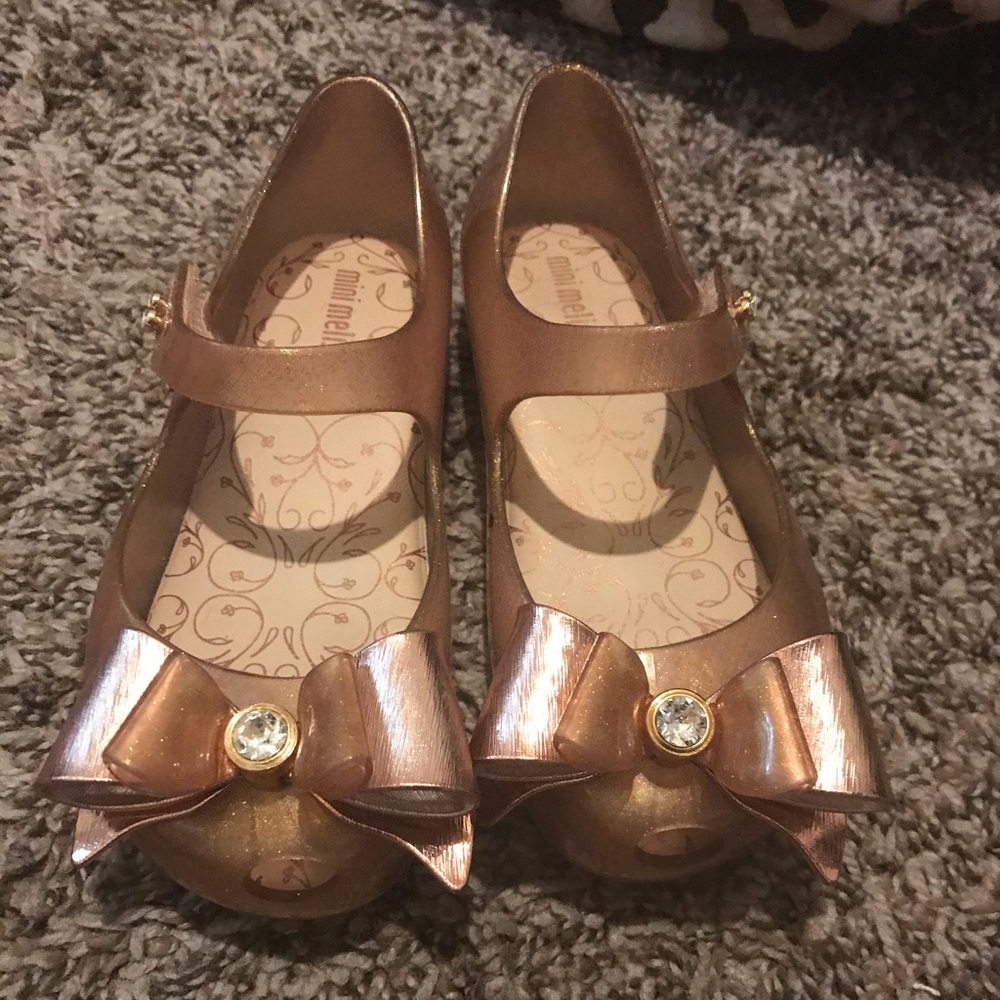 Mini Melissa Sz 10 wore once perfect condition